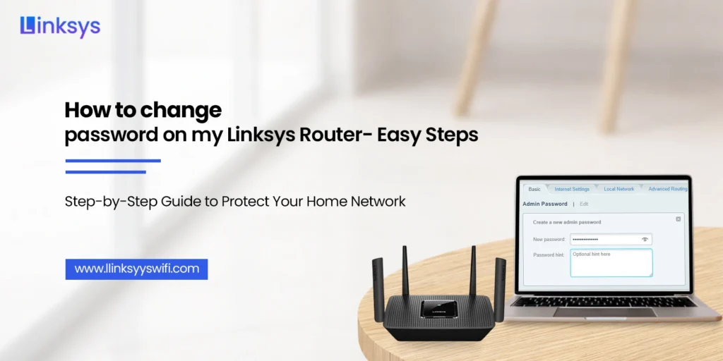 change my password linksys router